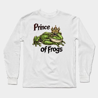 Prince Of Frogs Long Sleeve T-Shirt
